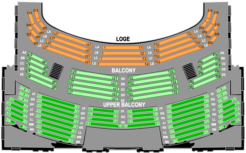 Marquee Theatre Tempe Seating Chart