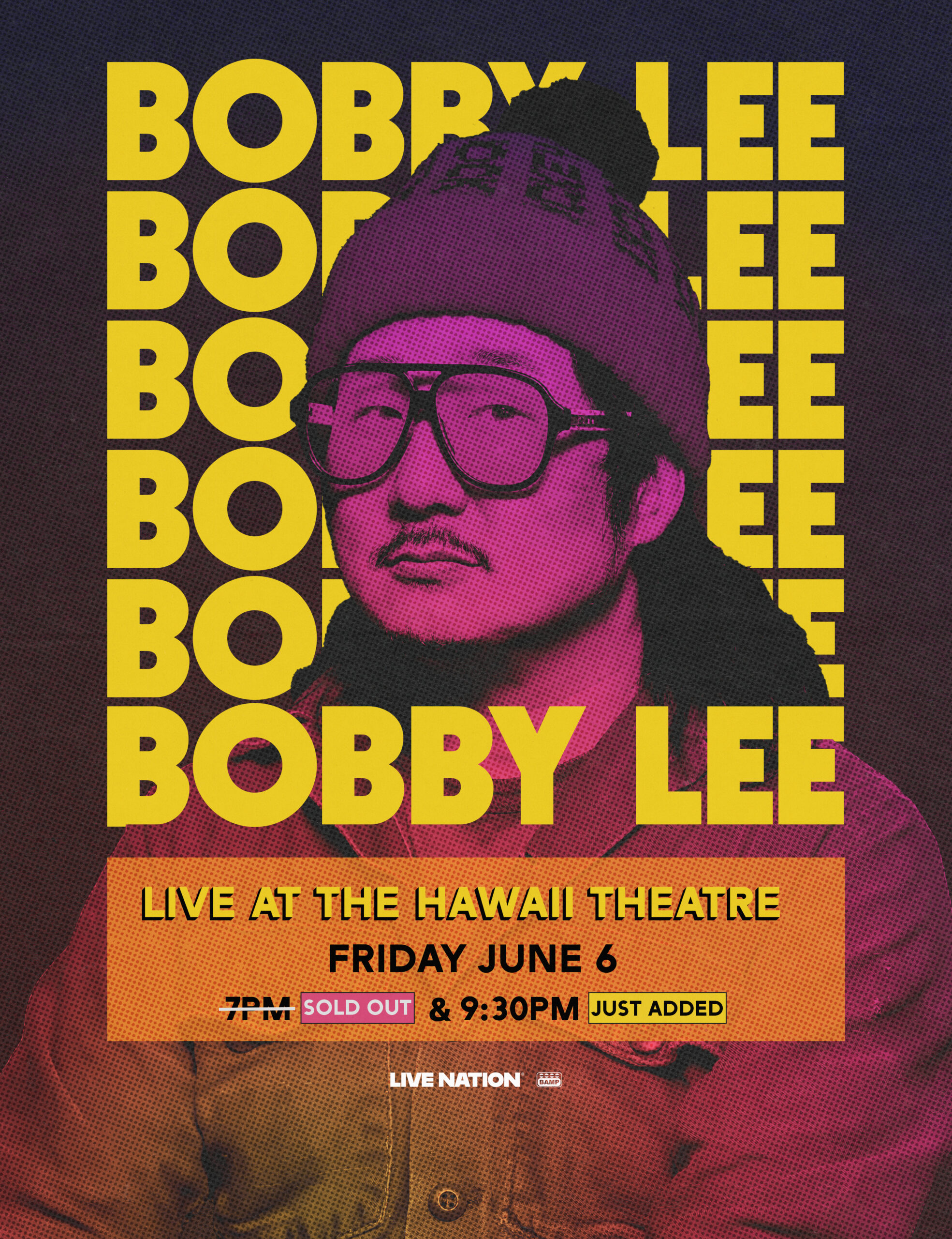 BobbyLee_2025_Admat_Vertical_2NDSHOW
