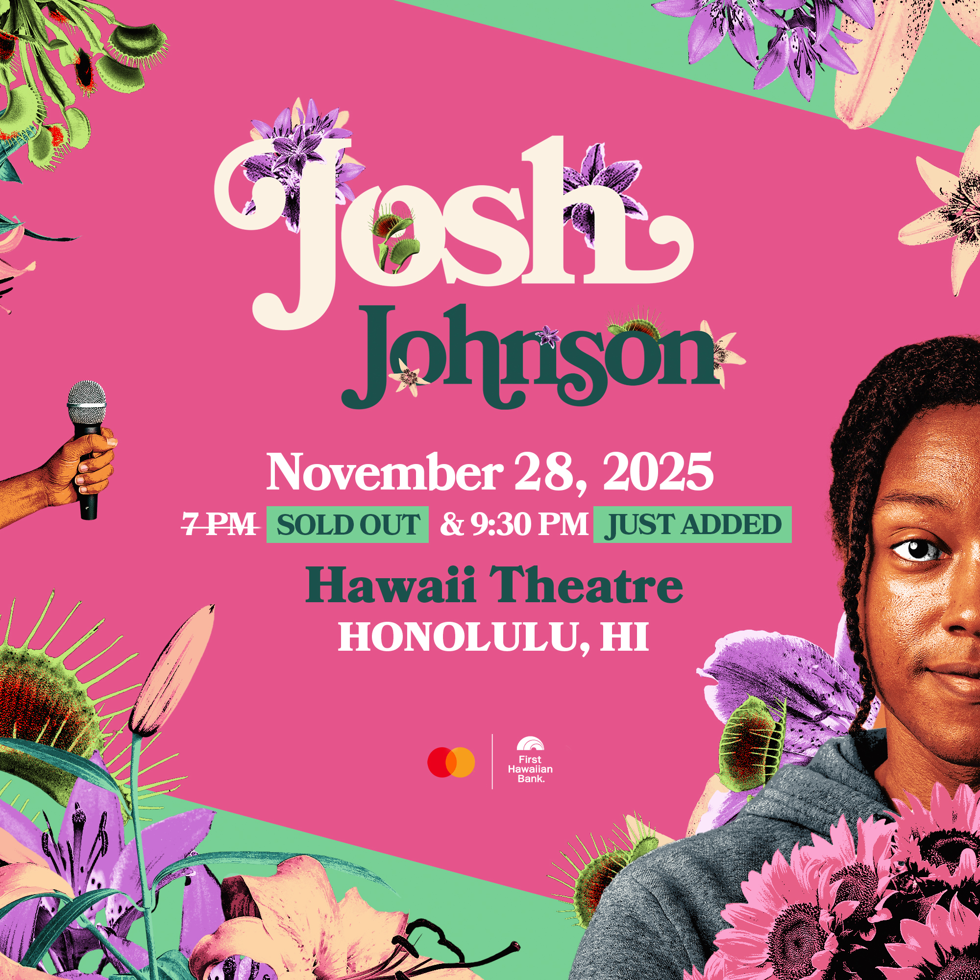 Josh Johnsoon_1x1_New Show added